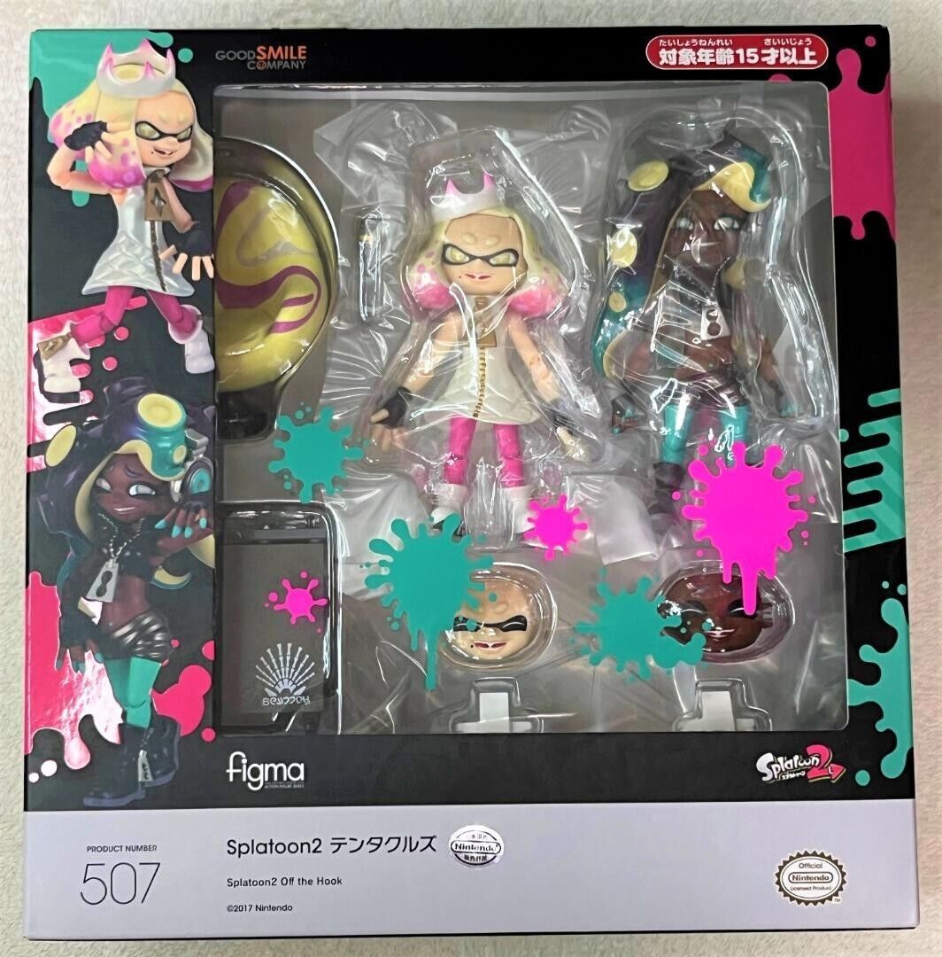 Figma Tentacles Action Figure Splatoon 2 Off The Hook Pearl Figma Tentacles Action Figure Splatoon 2 Off The Hook Pearl