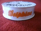 Vintage Miami Dolphins NFL Team Satin Gift Wrapping Tape Ribbon Tie It Right — photo 3