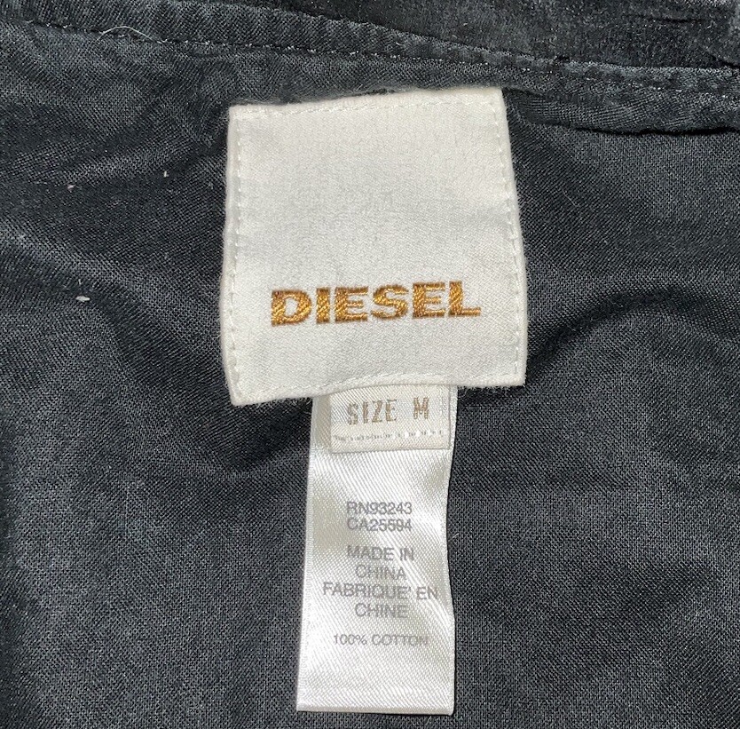 Diesel Jacket 90S ~ 00s Archive Riders Nylon Jacket Men's USED