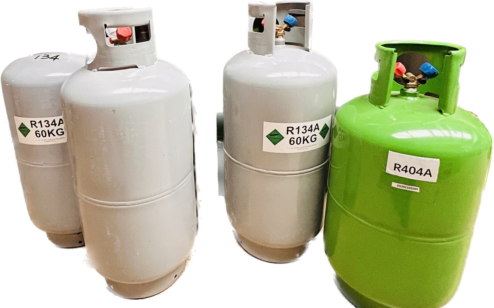 Refillable Refrigerant Gas Cylinders EMPTY Bottle for SALE (Multiple