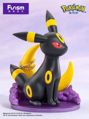 【未開封】海外限定 ブラッキー フィギュア umbreon funism New Funism Pokémon Umbreon Prime Figure Sofubi Eevee Pokemon 18cm