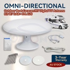 360° Omni Directional Antenna Caravan RV Boat Digital DVB TV terrestrial DAB+ FM