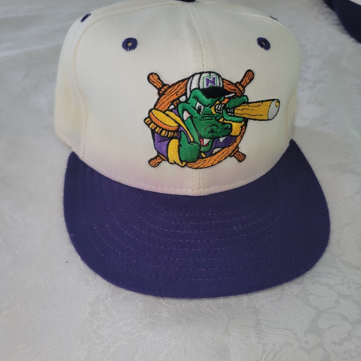 Norwich Navigators Vintage New Era Fitted Hat Minor League Game