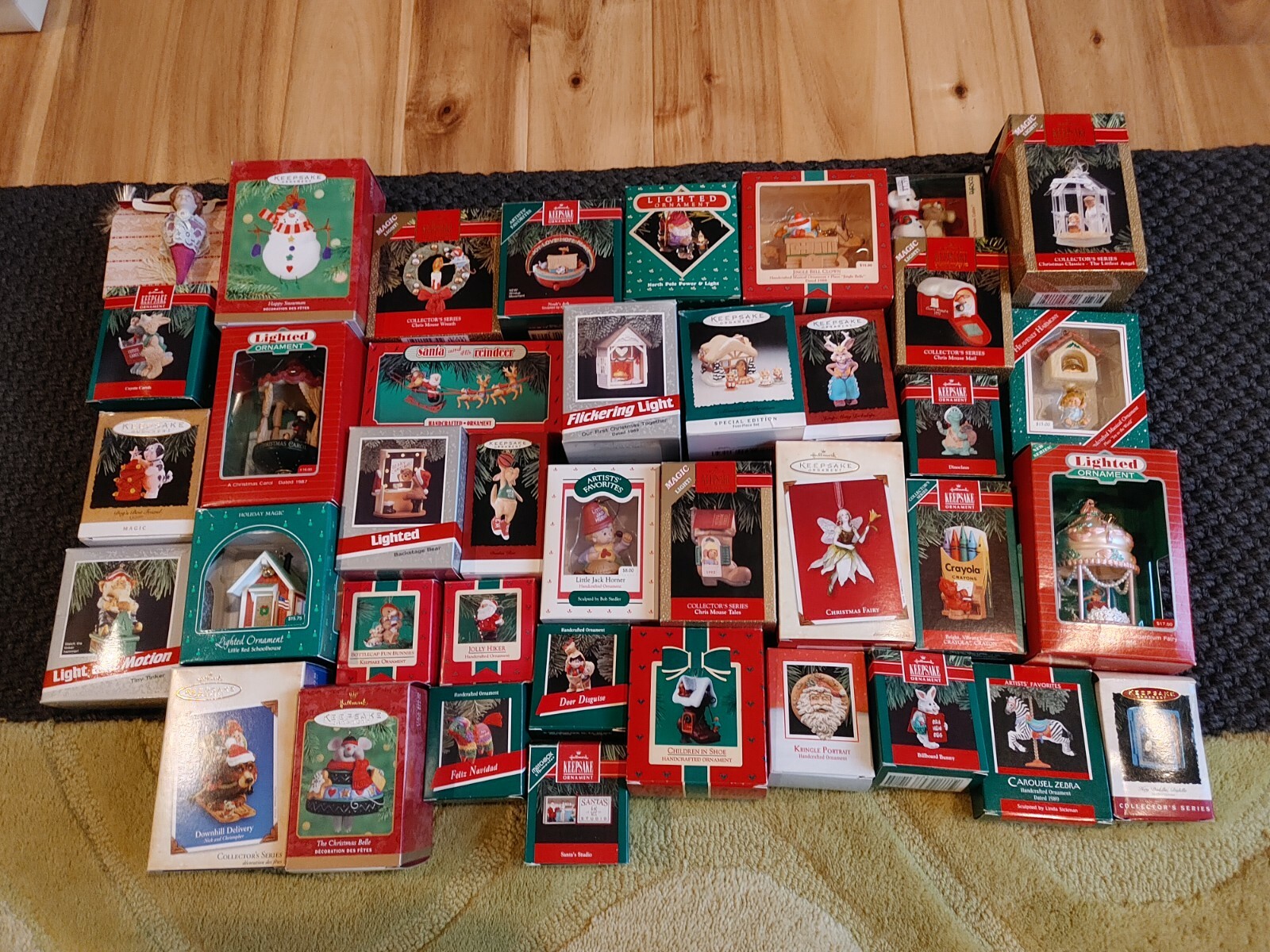 Huge Lot of 39 Misc. Hallmark Christmas Ornaments eBay