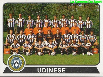 409 SQUADRA TEAM EQUIPE ITALIA UDINESE CALCIO STICKER CALCIATORI 2004 PANINI
