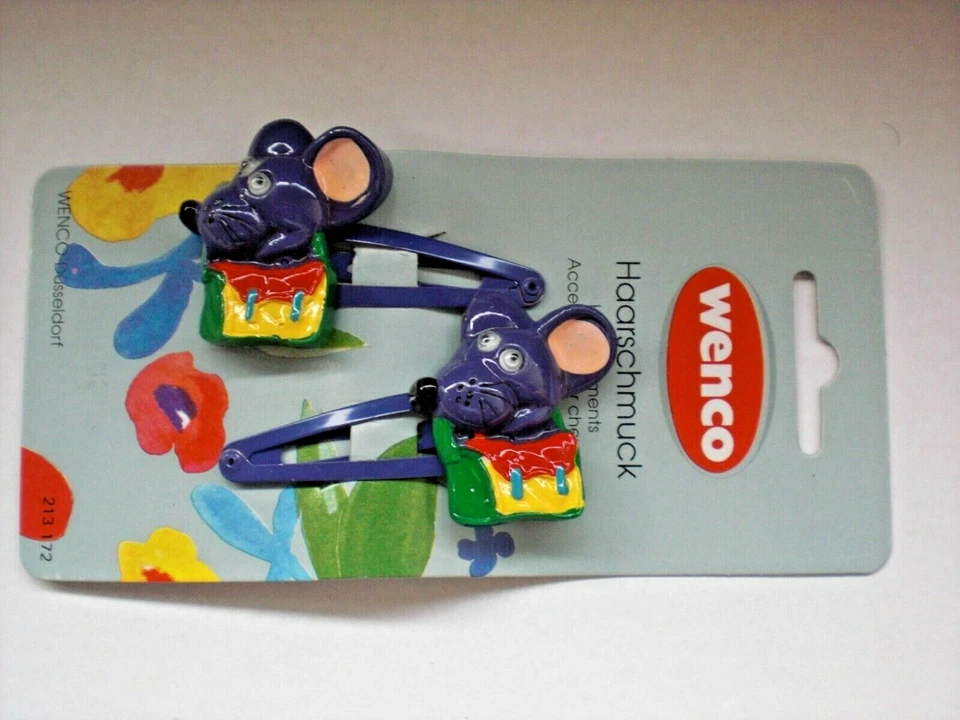 1 Schleife oder 2 Haarspangen (Foto) Mädchen, verschiedene Motive, Haarschmuck - Bild 2 von 4