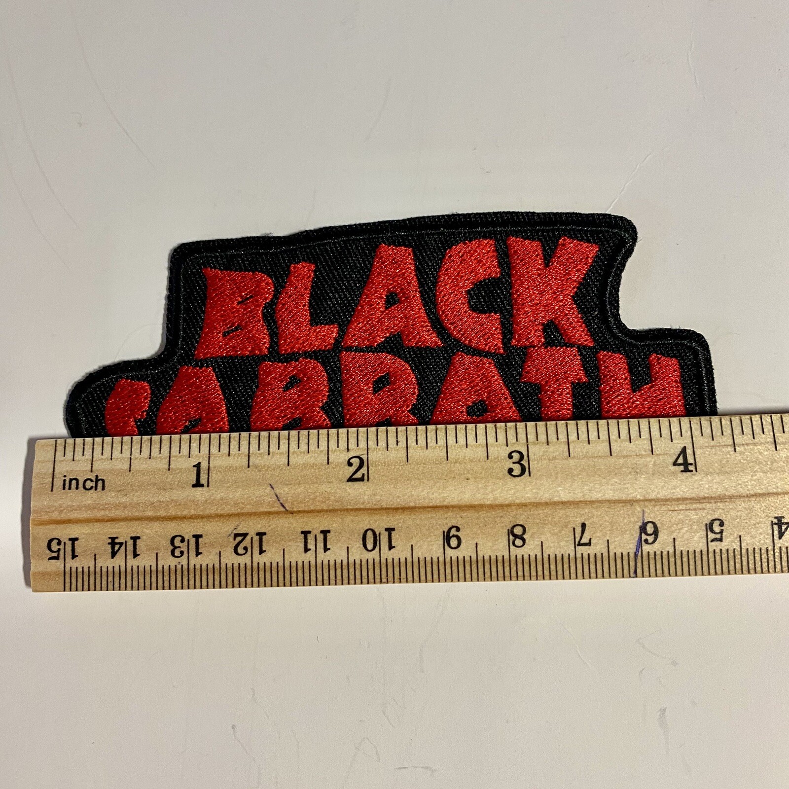 BLACK SABBATH SO COOL EMBROIDERED IRON ON PATCH+ ONE FREE MUSIC STICKER ...