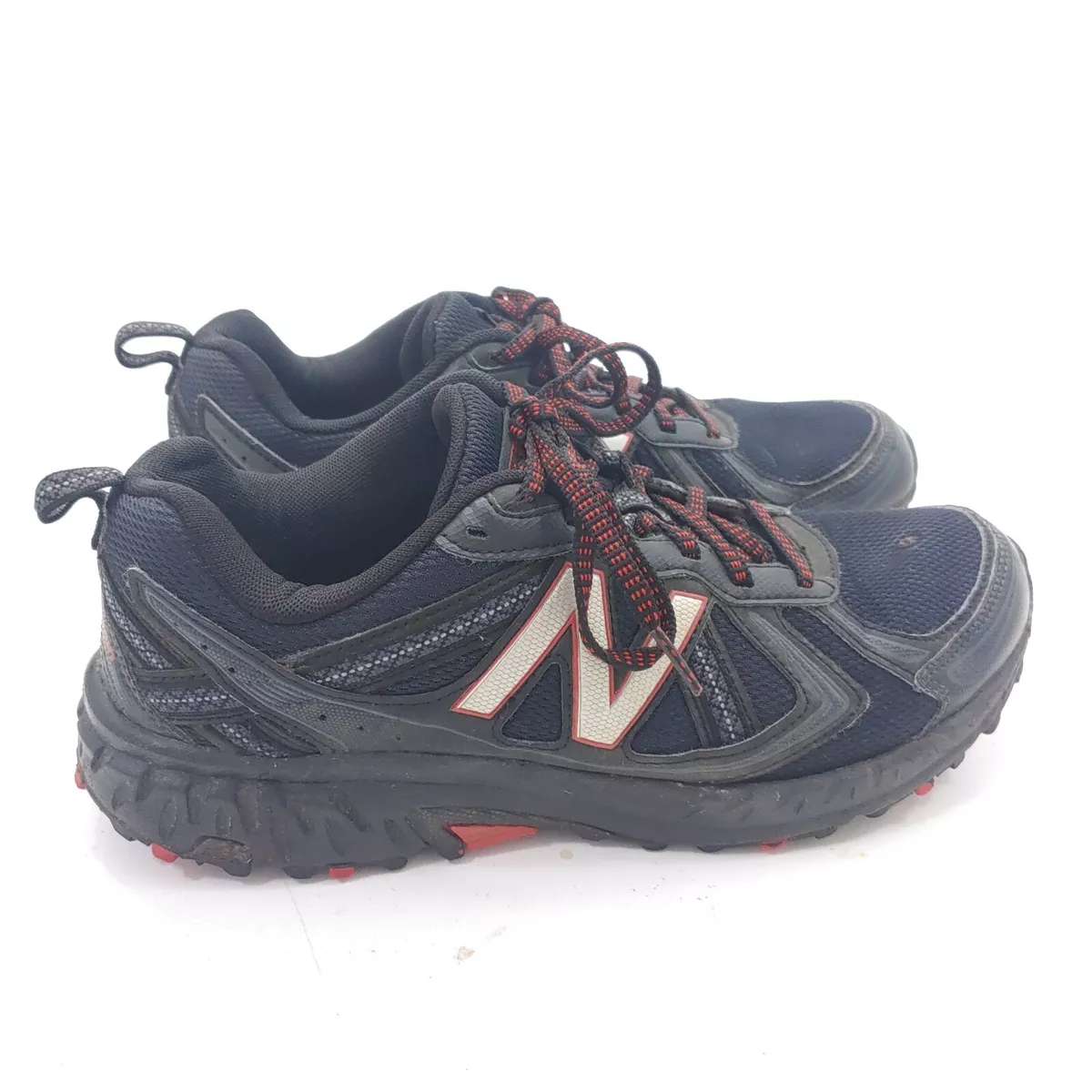 Honorable Feudo Sin cabeza New Balance 410 V5 Mens Size 8 MT410CO5 Black Red Trail Running Shoes Low  Top | eBay