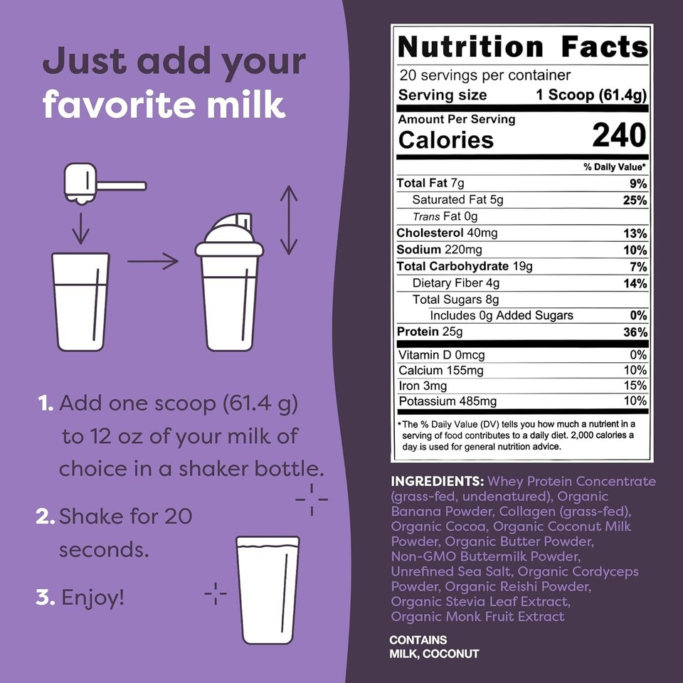 NEW FlavCity Protein Powder Smoothie Brownie Batter SHIPS FREE! eBay