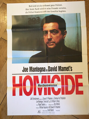 HOMICIDE - David Mamet, Joe Mantegna, Ving Rhames - Filmplakat DIN A1