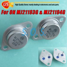 1PAIR NEW MJ21193 / MJ21194 MJ21193G / MJ21194G For ON IC TO-3