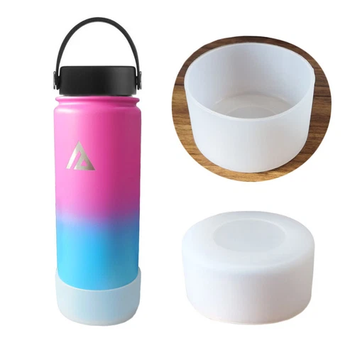 Protective Silicone Bottle Boot/Sleeve For Hydro Flask Anti-Slip Bottom Cover - Picture 17 of 32