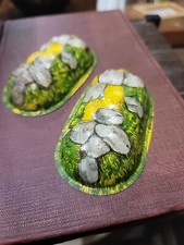 Original Tin Litho Fort Superior Pony Express Replacement - Rock Formation Piles