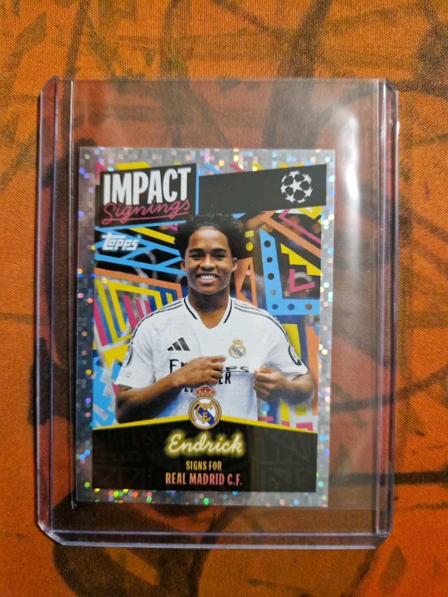 ENDRICK 2024-25 Topps UEFA CHAMPIONS LEAGUE Sticker Collection 