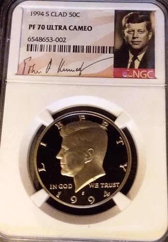 1994-S Kennedy Half Dollar Proof — photo from the most recent tracked eBay sale