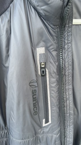 Sunice Jacket Mens XL Gray Hamilton Hybrid Climaloft Full Performance Golf - Picture 11 of 11