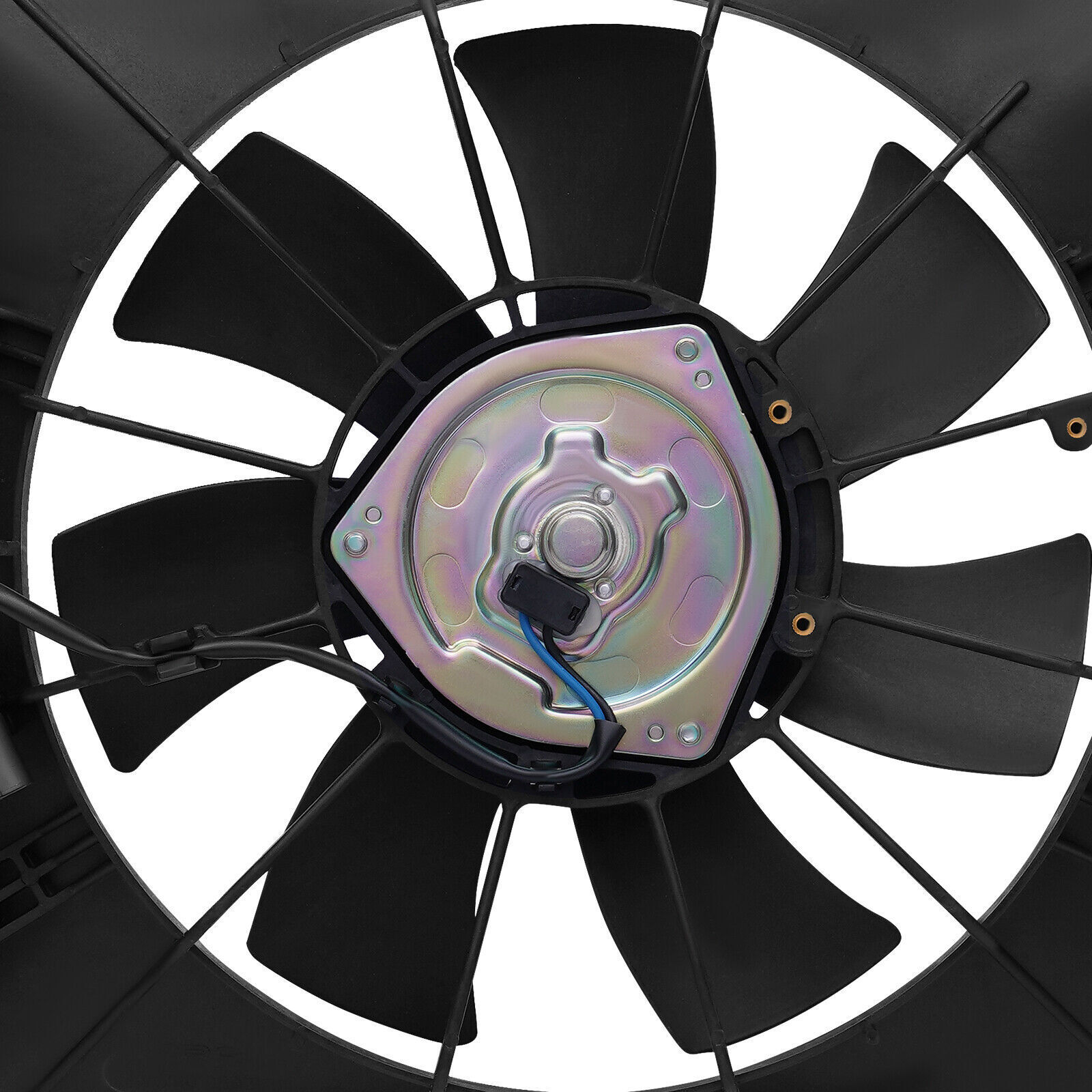 Radiator & AC Condenser Cooling Fan Assembly Pair for 20022006 Honda CRV CRV eBay