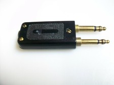 VINTAGE WESTERN ELECTRIC DUAL TELEPHONE SWITCHBOARD PLUG  PJ327