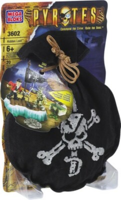 Mega Bloks 3602 Pyrates Hidden Loot Pirate Spielset