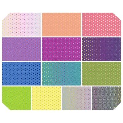 Tula Pink - True Colors - All Hexy fat quarter bundle