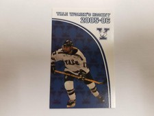 Yale University Bulldogs 2005/06 Women's Hockey Pocket Schedule - NH Register