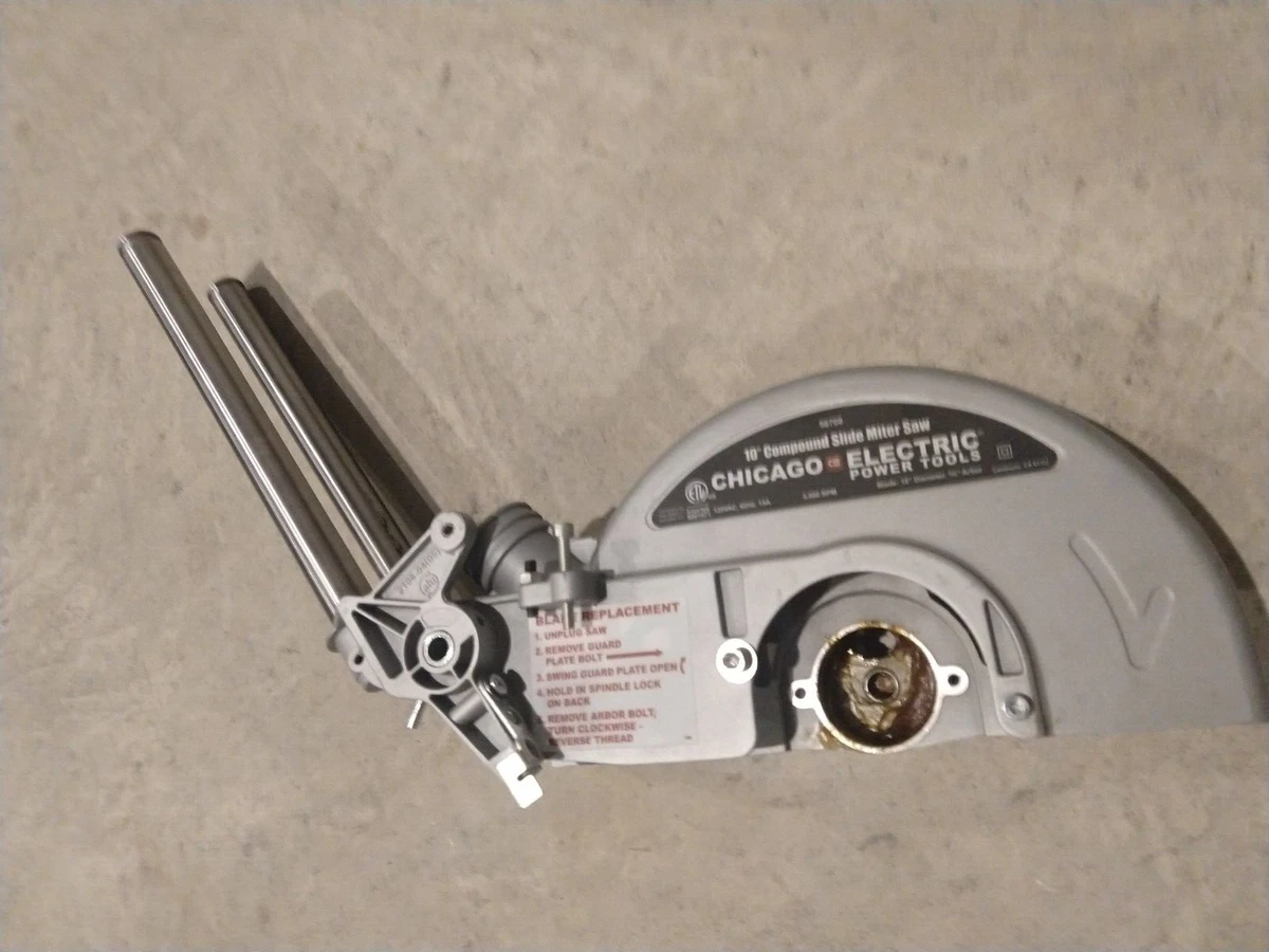 Upper Guard 56708 Miter Saw Chicago Electric Harbor Freight