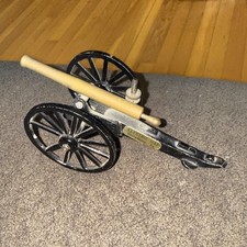 Vintage Table Top Cannon Made In Japan With Spring Pull Adjustable Aim 5