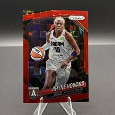 2025 Panini WNBA Prizm #11 Rhyne Howard Red Pandora /199 SP Atlanta Dream