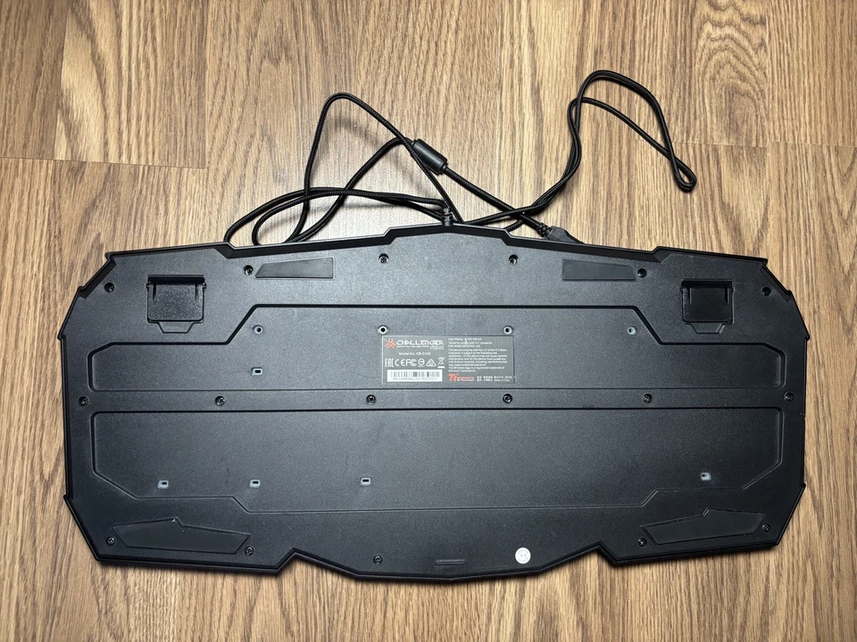 Thermaltake Tt Esports Challenger Prime Gaming Keyboard KB-CHM Red/Blue Light - Image 4 of 4