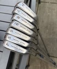 Set of 7 x Snake Eyes Viper Tour Irons 4,5,6,7,8,9, PW Regular Steel Shafts 🔥