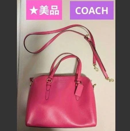 Coach ピンク ショルダーバッグ バッグ & ハンドバッグ 女性用 | eBay