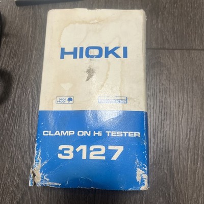 ★昭和レトロ工具 ＨＩＯＫＩTESTER ３１２１ テスター Vintage Hioki 3127 Analog Clamp On Hi Tester in Case JAPAN | eBay