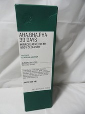 NEW AHA. BHA. PHA 30 DAYS MIRACLE ACNE CLEAR BODY CLEASNSER 14.10 oz EXP 11/28