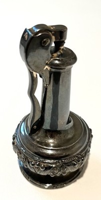 Vintage Ronson Art Deco Decanter Table Top Cigarette Lighter