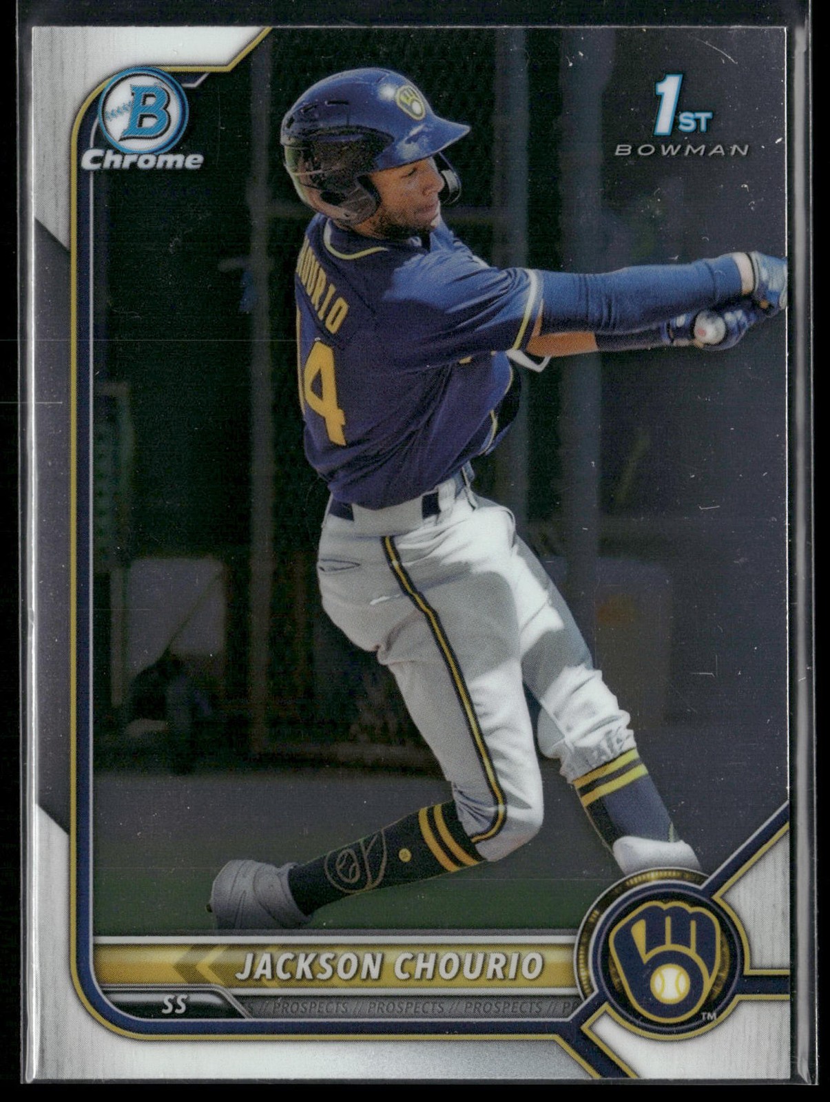2022 Bowman #BCP-79 Jackson Chourio Chrome Prospects
