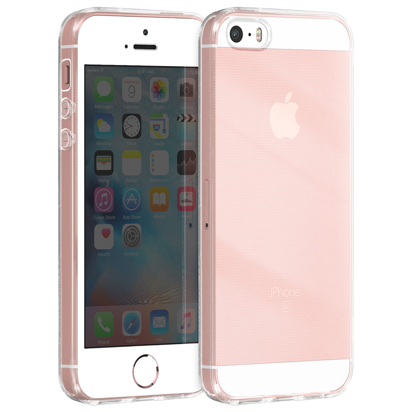 Coque iPhone SE fine en silicone pour le sport - Protection légèreté totale