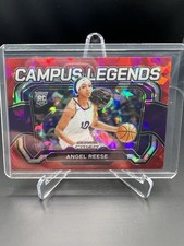2024 Panini Prizm Draft Picks - Campus Legends Angel Reese #4 Red Ice Prizm (RC)