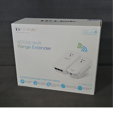 TP-LINK TL-WPA8630P KIT AC1200 Powerline Wi-Fi Range Extender 2 Adapter