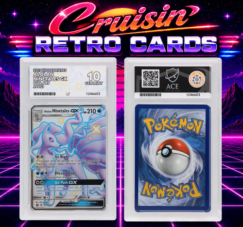 Alolan Ninetales-GX graded ACE 10 for sale on eBay