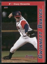 Cory Gearrin 2011 Gwinnett Braves Team Set Card