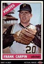 1966 Topps #71 Frank Carpin Pirates 6 - EX/MT