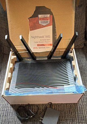 NETGEAR Nighthawk X4S C7800 AC3200 DOCSIS 3.1 Dual-Band 4-Port