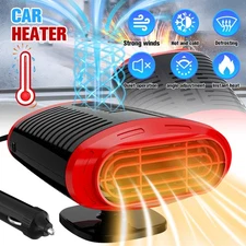 1000W 12V Heater Portable Heating Cooling Fan Defroster Demister for Car Truck