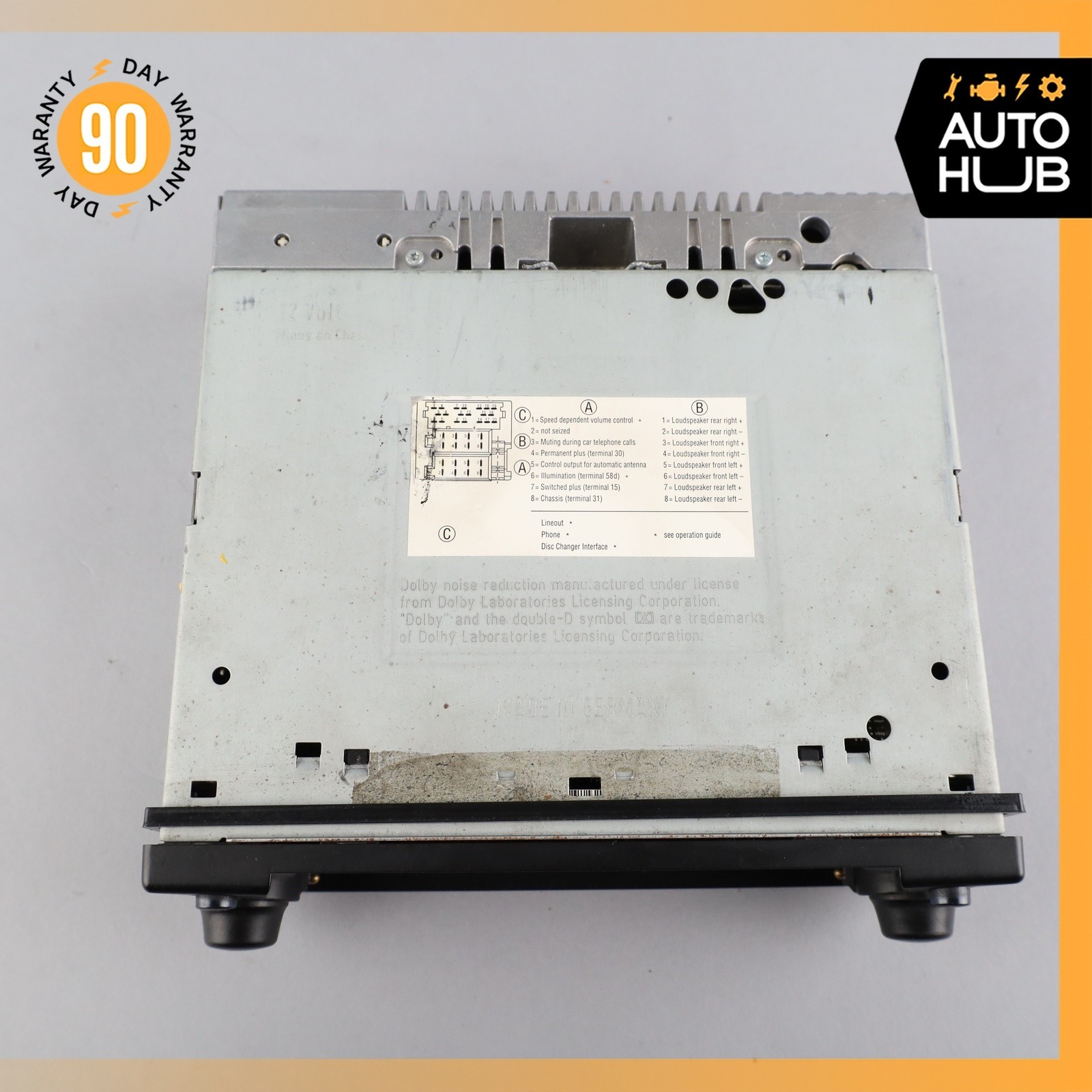 00-04 Aston Martin DB7 Vantage Becker Radio Stereo Cassette Player OEM 38k