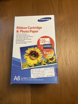 Samsung Ribbon Cartridge & Photo Paper