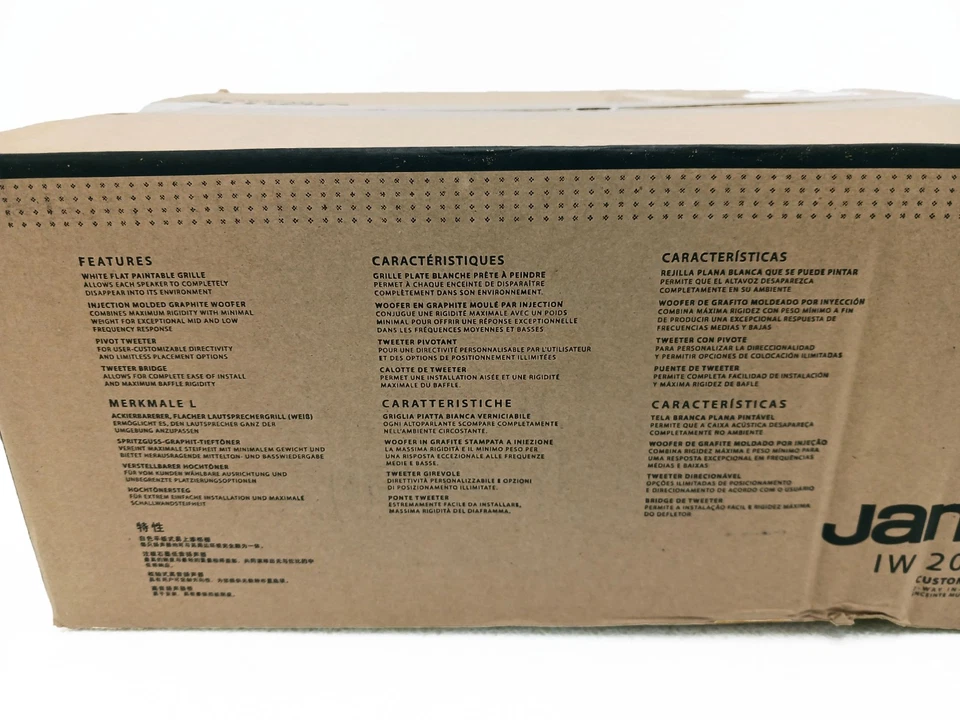 Jamo IW 206 FG In-Wall Speaker 6.5 inch 110 Watt 8 ohm - NEW OPEN BOX - Image 2 of 4