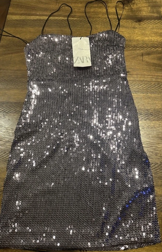 Zara Sequin Dresses for Women for sale | eBay