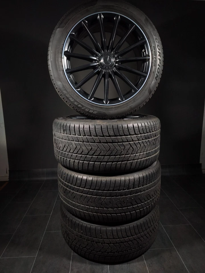 4 Winterräder 285/45 325/40R22 Mercedes GLS X167  22" AMG Alufelgen GLS 63 - Bild 2 von 4