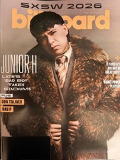 Billboard Magazine March 9 2026 JUNIOR H. DON TOLIVER. MAU P. SXSW ISSUE Billboard Magazine March 9 2026 JUNIOR H. DON TOLIVER. MAU P. SXSW ISSUE