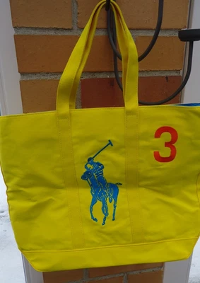 Ralph Lauren Polo Shopper, gelb - Bild 1 von 4